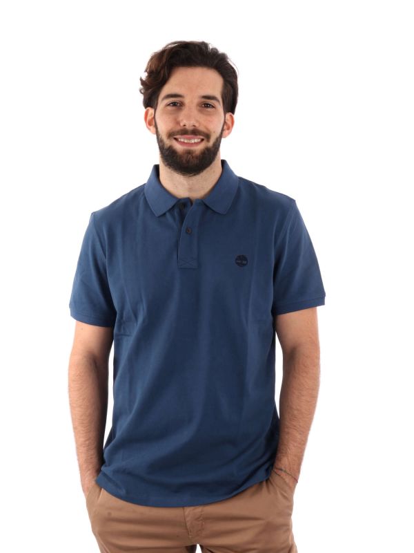 POLO PIQUE MILLERS RIVER TIMBERLAND UOMO DENIM