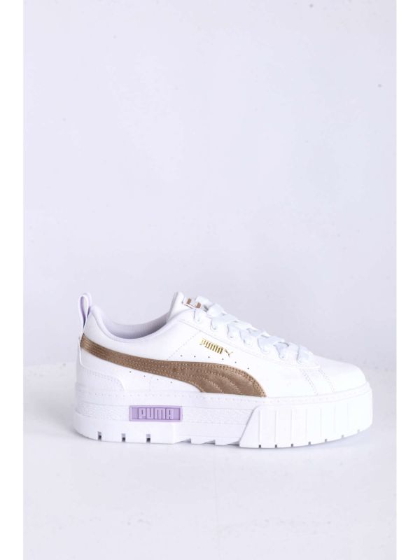 SNEAKER DA RAGAZZA PUMA MAYZE SILKY SHINE JR- BIANCO ORO