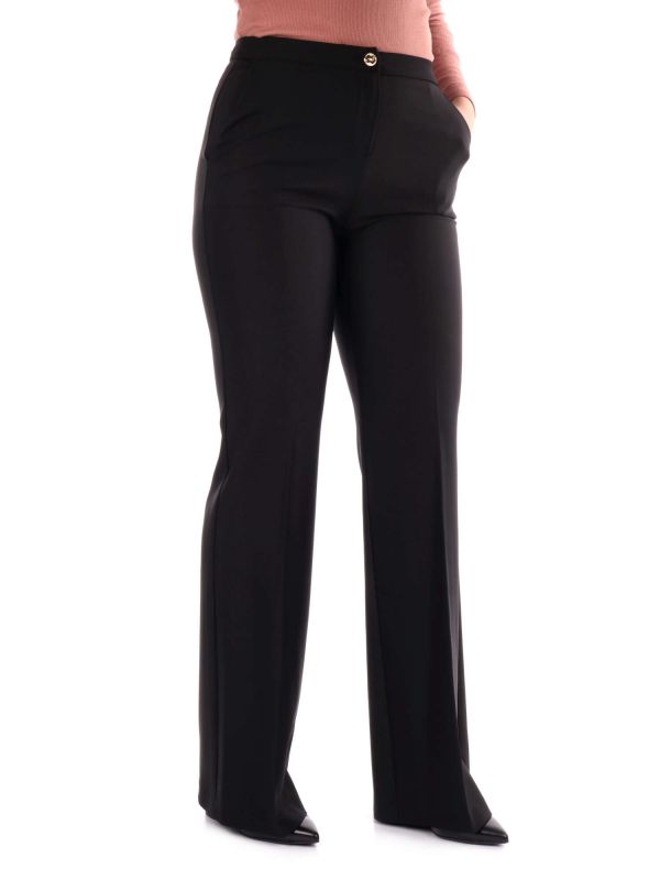 PANTALONE SILVIA ARTIGLI DONNA NERO