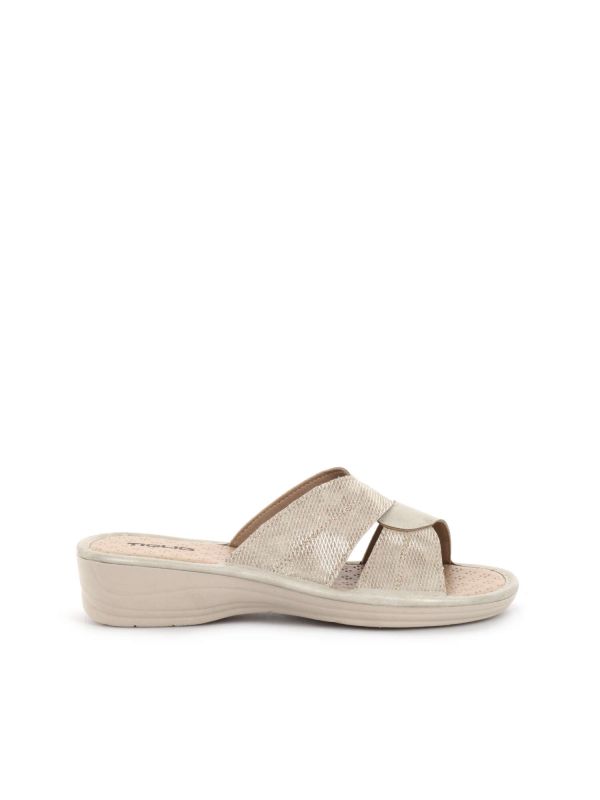 CIABATTA SOPHIA TIGLIO DONNA PLATINO