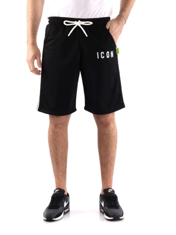 SHORT POLY ICON DA UOMO NERO