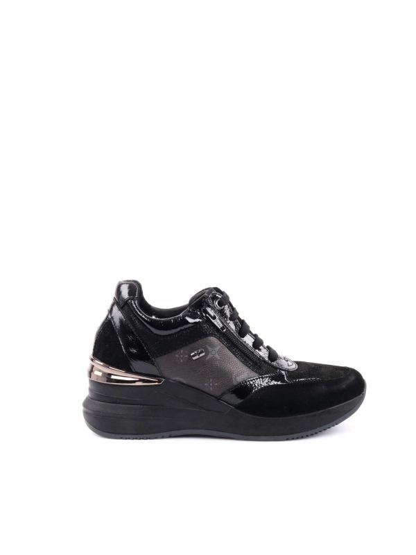SNEAKERS CON ZEPPA VALLEVERDE DONNA NERO 36288 1002 Online a 79 20 Meca Moda Dress Shoes