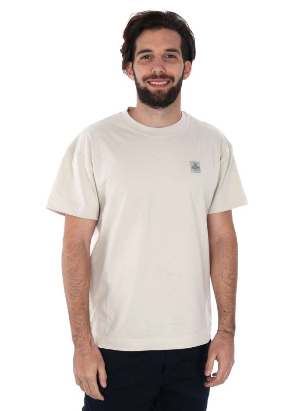 T-SHIRT CLASH REFRIGIWEAR UOMO BEIGE