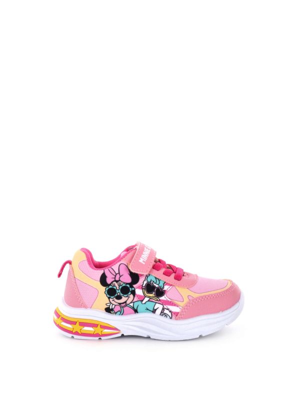 SNEAKERS CON LUCI MINNIE DISNEY BAMBINA ROSA