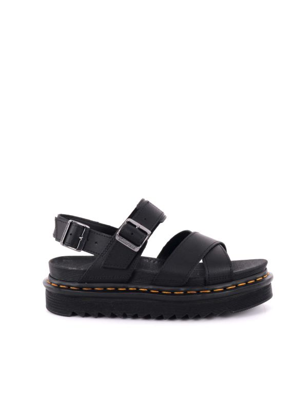 SANDALO VOSS II DR MARTENS DA RAGAZZA NERO