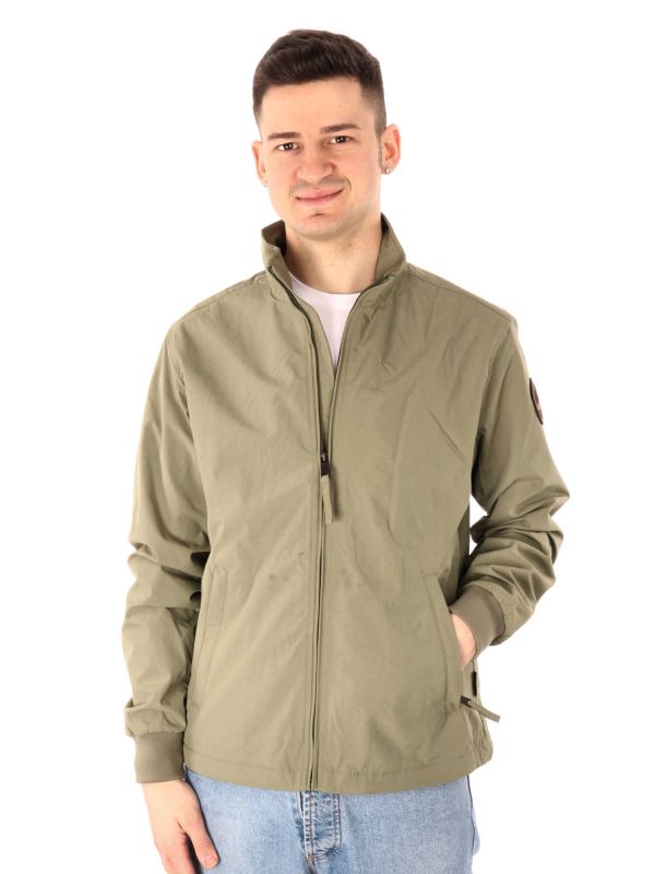 BOMBER LEGGERO DA UOMO NAPAPIJRI - VERDE MILITARE