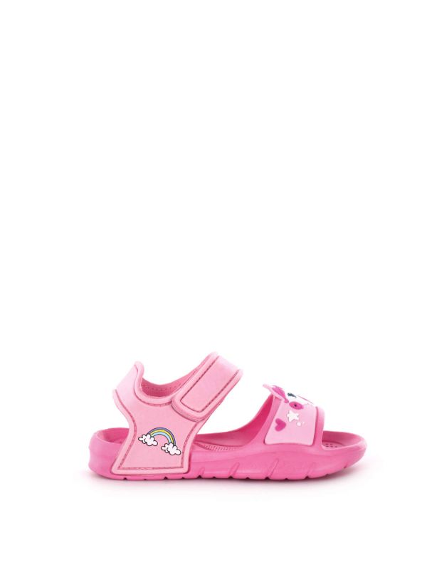 SANDALO UNICORNO DISNEY BAMBINA FUXIA