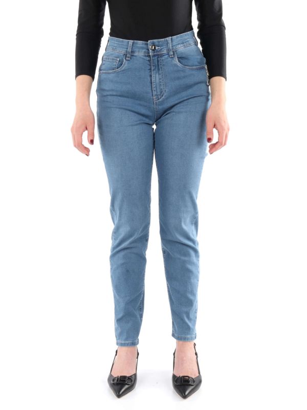 JEANS DA DONNA EMANUELA COSTA - JEANS CHIARO