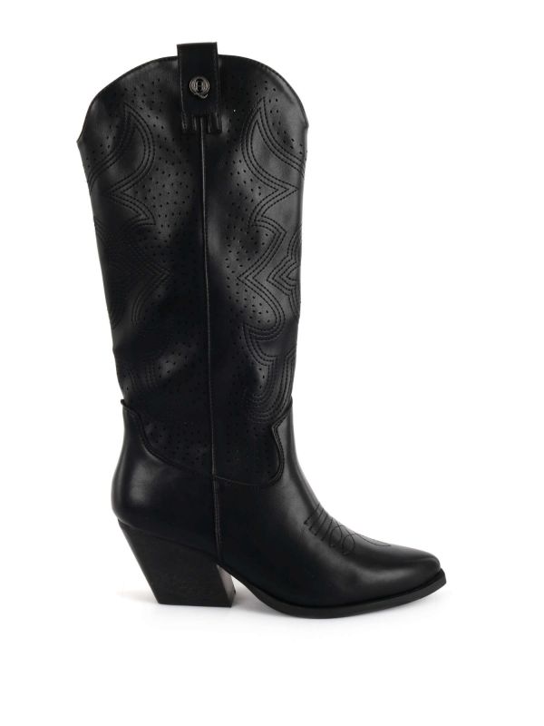 STIVALE TEXANO QUEEN HELENA DONNA NERO