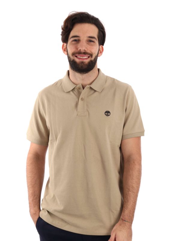 POLO PIQUE MILLERS RIVER TIMBERLAND UOMO BEIGE