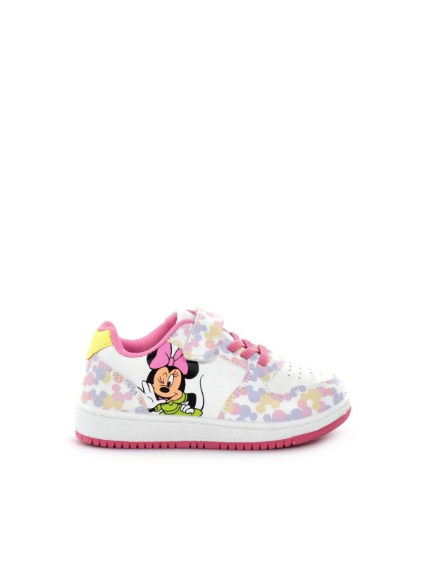 SNEAKERS MINNIE LEOMIL BAMBINA BIANCO ROSA