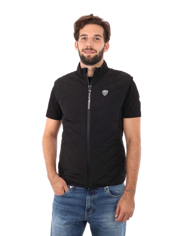 GILET PREMIUM EA7 EMPORIO ARMANI UOMO NERO
