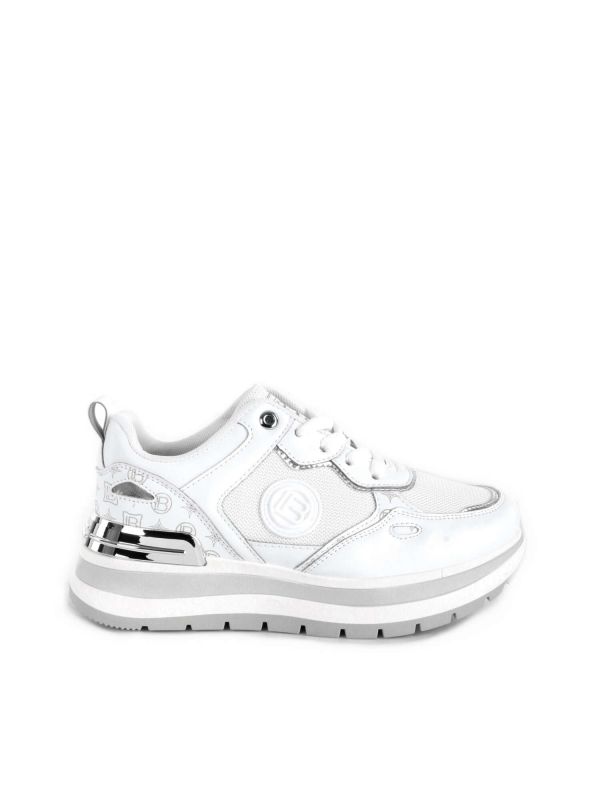 SNEAKERS MONOGRAM LAURA BIAGIOTTI DONNA BIANCO