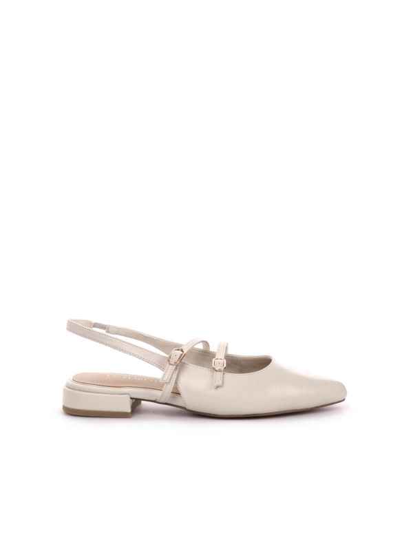 BALLERINE SLING BACK MARCO TOZZI DONNA CREMA