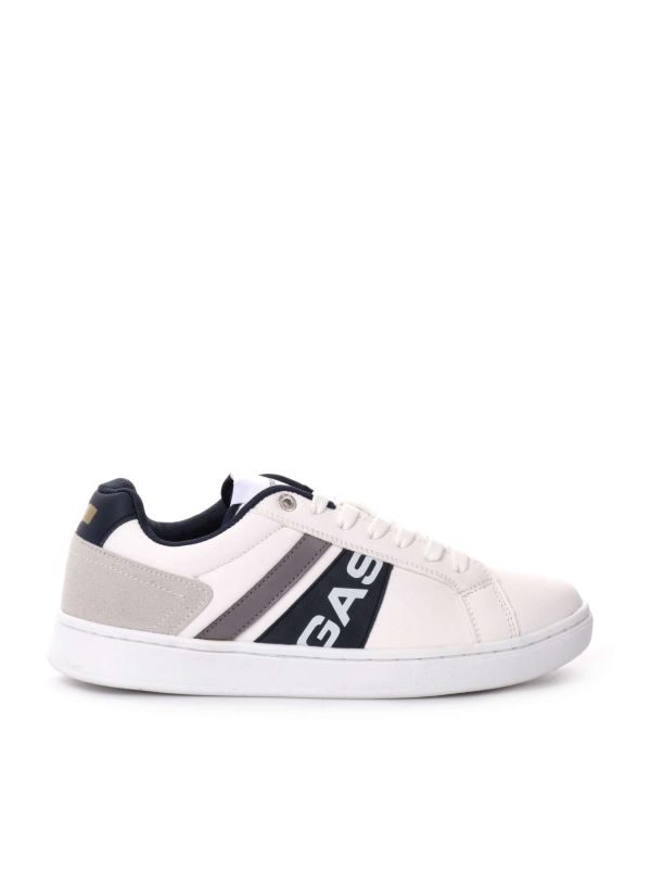 GAS SNEAKERS - BIANCO-BLU