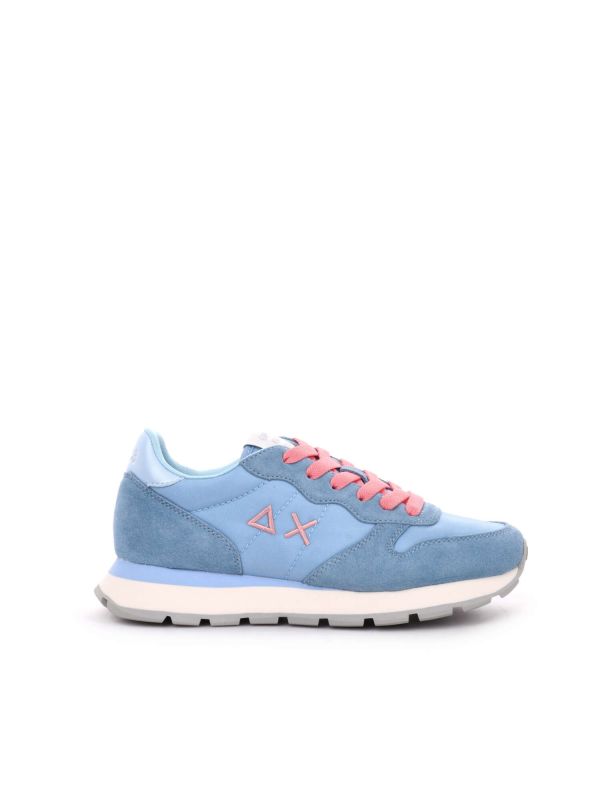 SNEAKERS ALLY SOLID NYLON SUN68 DONNA AZZURRO