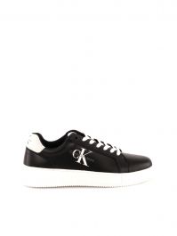 SNEAKER CHUNCKY IN PELLE CALVIN KLEIN UOMO NERO BIANCO YM0YM00681 0GJ Online a 116 91 Meca Moda Dress Shoes