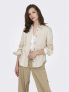 ONLY SILLA L/S FITTE - ECRU' - 0