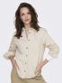 ONLY SILLA L/S FITTE - ECRU' - 3