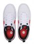 NIKE COURT BOROUGH L - BIANCO-ROSSO - 2