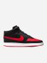NIKE COURT VISION MI - NERO ROSSO - 0