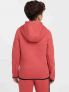 NIKE B FELPA TECH FL - ROSSO - 1