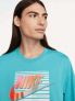 NIKE T-SHIRT MM - TURCHESE - 2