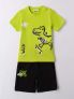 IDO T-SHIRT+BERMUDA - LIME - 0