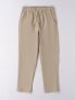 IDO PANTALONE LINO - BEIGE - 0