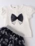 IDO T-SHIRT+GONNA - BIANCO-BLU - 2