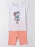 IDO BTS T-SHIRT+SHOR - BIANCO - 0