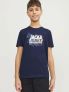 JACK&JONES MAP LOGO - BLU - 0