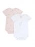 CHICCO BODY 2 PZ - BIANCO ROSA - 0