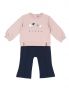 CHICCO FELPA+LEGGING - ROSA - 0