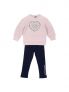 CHICCO FELPA+LEGGING - ROSA - 0