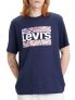 LEVI'S RELAXED TEE - BLU - 0
