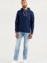 LEVI'S FELPA CAPPUCC - BLU - 3
