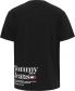 TOMMY H. TEXT TEE - NERO - 1