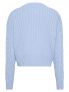 TOMMY H. BADGE CARDI - CELESTE - 1