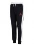 JORDAN PANTA FLEECE - NERO-BIANCO - 1