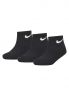 NIKE CALZE ANKLE 3PK - NERO - 0