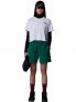 TNF SIMPLE DOME CROP - BIANCO - 4