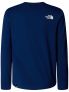 TNF B. EASY L/S TEE - BLU - 1