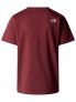 TNF EASY TEE - BORDEAUX - 1