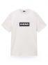 NAPAPIJRI S-BOX LOGO - BIANCO - 1