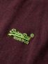 SUPERDRY T-SHIRT MM - BORDEAUX - 1
