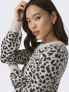 JDY LORRAINE ANIMAL - BEIGE - 4