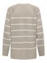 JDY SARA LS STRIPE - BEIGE - 1