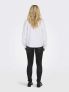 JDY MIO LS FRILL - BIANCO - 2