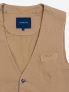 GIANNI LUPO GILET - CAMEL - 1
